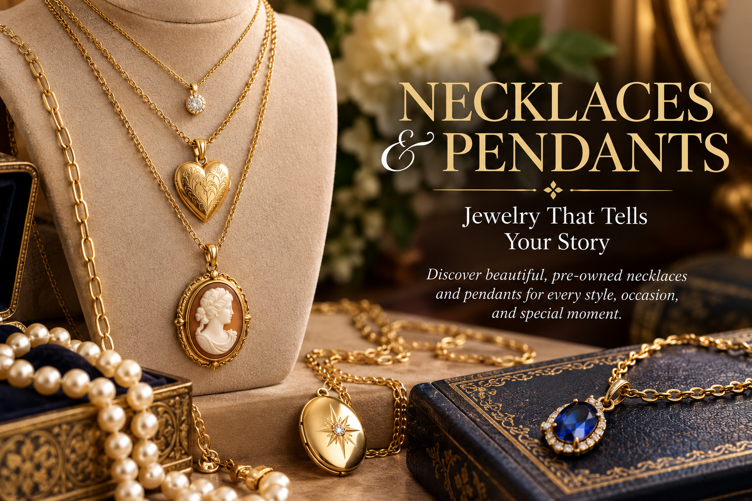 Necklaces and Pendants: Jewelry That Tells Your Story